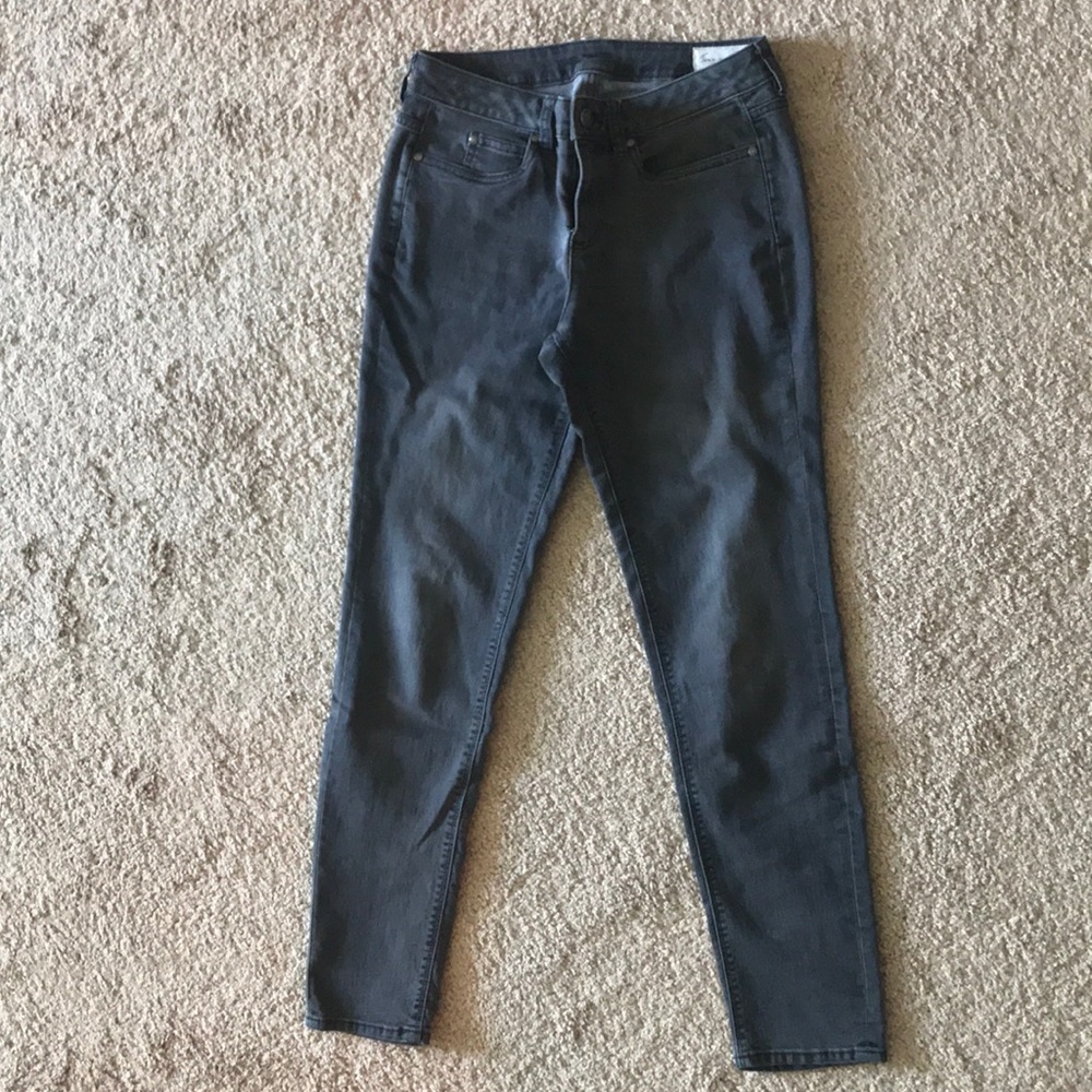 Charcoal gray jeans